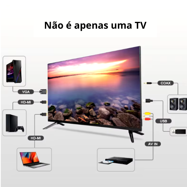 Smart TV 45 polegadas 4k ultra UHD tv