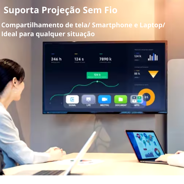 Smart TV 45 polegadas 4k ultra UHD tv