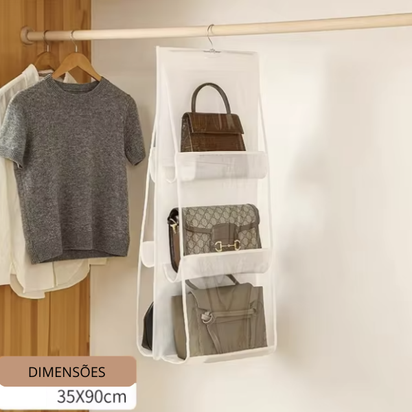 Organize suas Bolsas com Organizador Plus