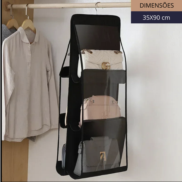 Organize suas Bolsas com Organizador Plus