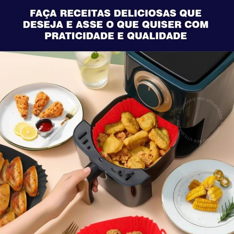 Forma de Silicone para AirFryer Curiosas