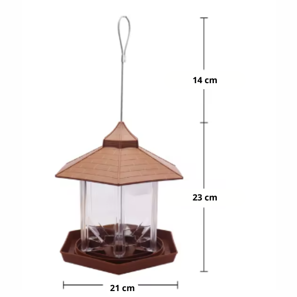 Comedouro Para Pássaros Livres Premium Bird Feeder