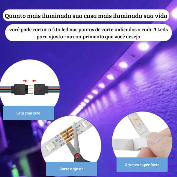 Fita de Led Cores Especiais