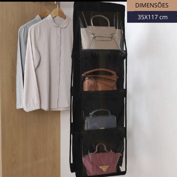 Organize suas Bolsas com Organizador Plus