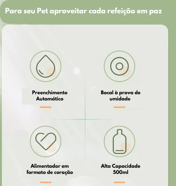 Comedouro Duplo para Cães e Gatos