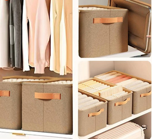 Organizador de Roupas Dobrável - COMPRE 1 LEVE 2 - Promoção Curiosas